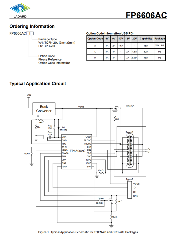 FP6606AC系列 简化的USB3.0协议控制器 支持USB Type-A和Type-C