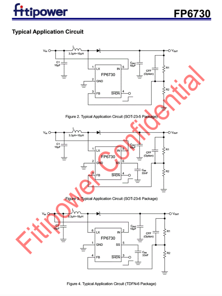 FP6730 2A同步降压芯片 DC-DC转换器 百盛电子代理商