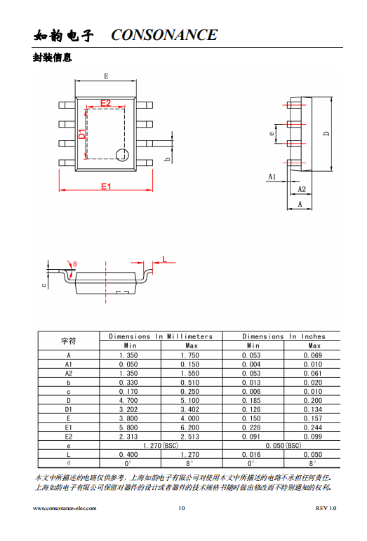CN3125 具有均衡功能的线性超级电容充电集成电路