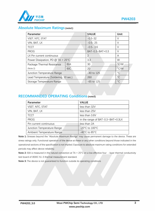 全新正品 PW4203锂离子电池充电器芯片，同步降压充电，高效稳定