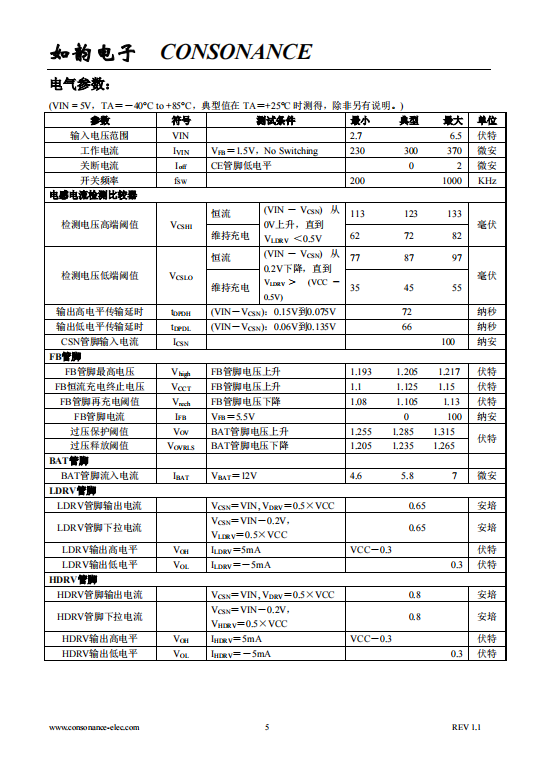 CN3387  PFM升压型多节镍氢电池充电控制集成电路