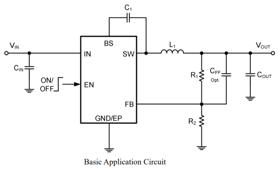 30V/1.5A 1.4MHz 0.8VFB小封装异步降压方案芯片PS3901